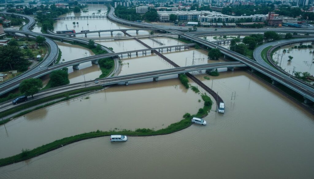 Dampak Banjir Terhadap Transportasi