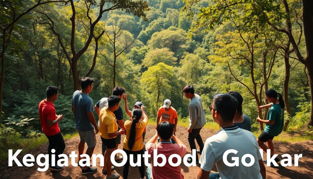 Kegiatan Outbond Golkar