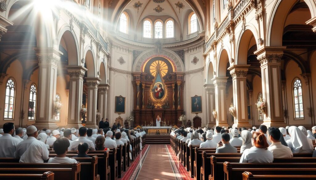 Misa Kamis Putih di Gereja Katolik