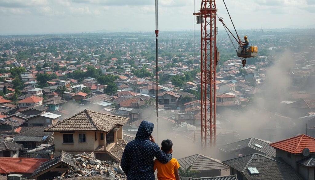 Penggusuran di Tambun Bekasi