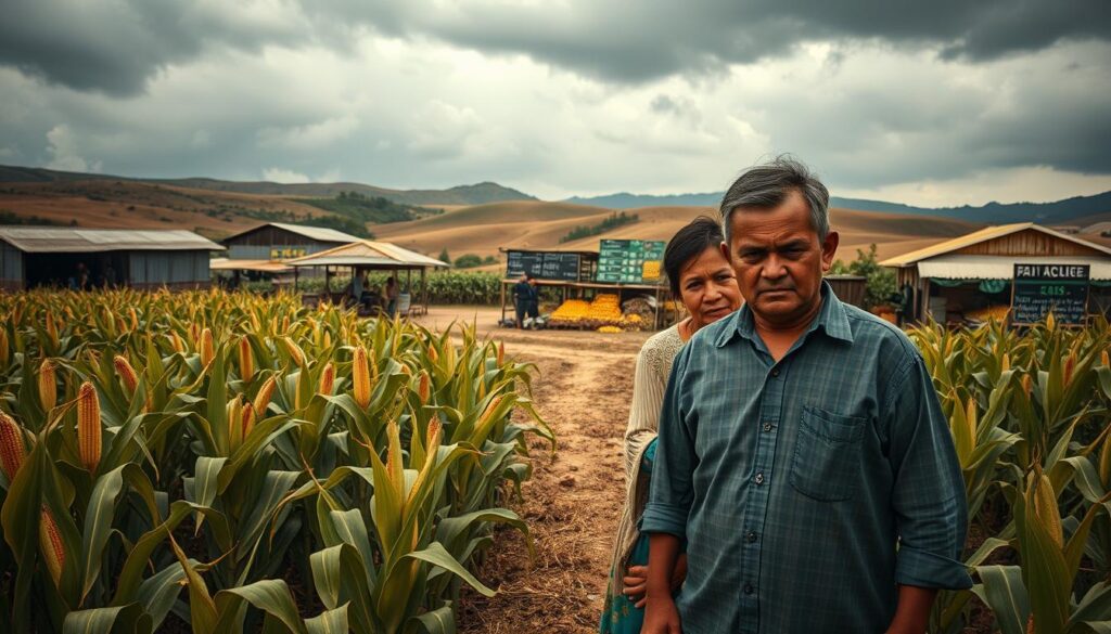 dampak harga jagung terhadap ekonomi rumah tangga petani