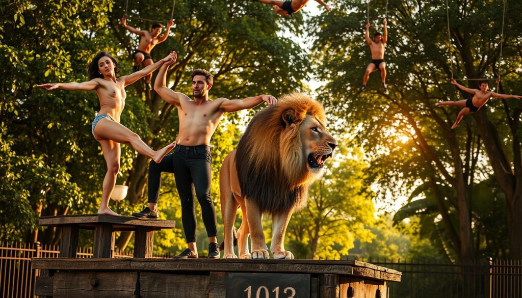 eks pemain sirkus Taman Safari